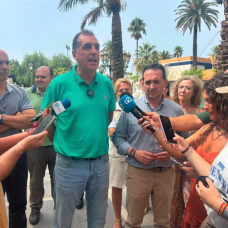 El portavoz nacional de Seguridad e Inmigración del partido, Samuel Vázquez