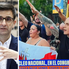 El presidente de TVE, José Pablo López, y la imagen de nazis que ha puesto