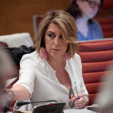 La senadora del PSOE Susana Díaz.