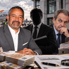 Rodolfo Reyes y José Luis Rodríguez Zapatero