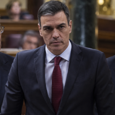 Alberto Núñez Feijóo, Pedro Sánchez y Santiago Abascal