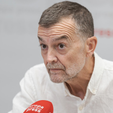 El coordinador federal de IU y portavoz de Por Andalucía, Antonio Maíllo.