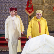 El rey Mohamed VI de Marruecos y su heredero, el príncipe Moulay Hasán

MAP
11/3/2025