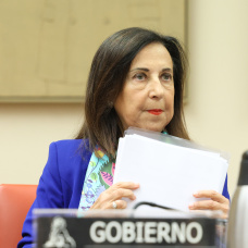 La ministra de Defensa, Margarita Robles