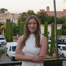 La portavoz del PP en el Congreso, Ester Muñoz, en El Puig de Santamaría
