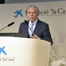 El presidente de la Fundación la Caixa, Isidro Fainé. 
REMITIDA / HANDOUT por CRITERIACAIXA
28/2/2022
