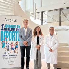 Imagen de la presentación de la jornada Medicina del Deporte Ascires