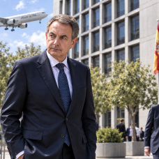Jose Luis Rodríguez Zapatero y el juez Calama