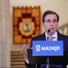 El alcalde de Madrid, José Luis Martínez-Almeida