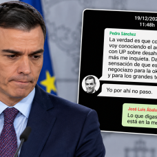 El whatsapp desnuda a Sánchez sobre la prohibición de los desahucios
