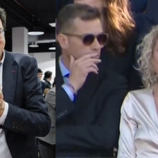 Óscar López y Montse Mínguez