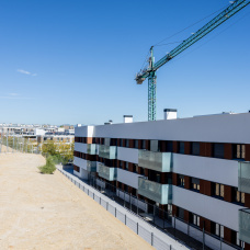 Un bloque de viviendas en construcción, a 13 de octubre de 2026, en Madrid (España).
Ricardo Rubio / Europa Press
13/10/2026
