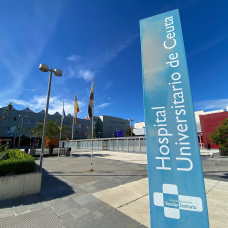(Foto de ARCHIVO)
Imagen del Hospital Universitario de Ceuta.

REMITIDA / HANDOUT por INGESA
Fotografía remitida a medios de comunicación exclusivamente para ilustrar la noticia a la que hace referencia la imagen, y citando la procedencia de la imagen en la firma
22/9/2026