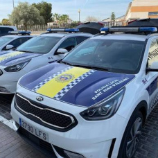 Coches patrulla de la Policía Municipal de Sant Joan d'Alacant