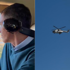 Pedro Sánchez 'visita' las zonas afectadas por la dana Adam en helicóptero