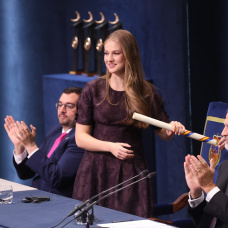 La Princesa Leonor, en los Premios Princesa de Asturias 2025.