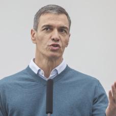Pedro Sánchez, el martes en Oliva
