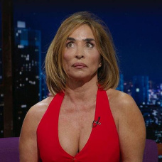 María Patiño en el "Cara al Show" de Marc Giró en La Sexta.