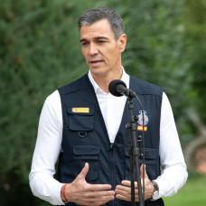El presidente del Gobierno, Pedro Sánchez