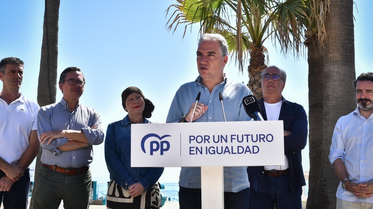 El vicesecretario de Coordinación Autonómica y Local y Análisis Electoral del PP, Elías Bendodo.