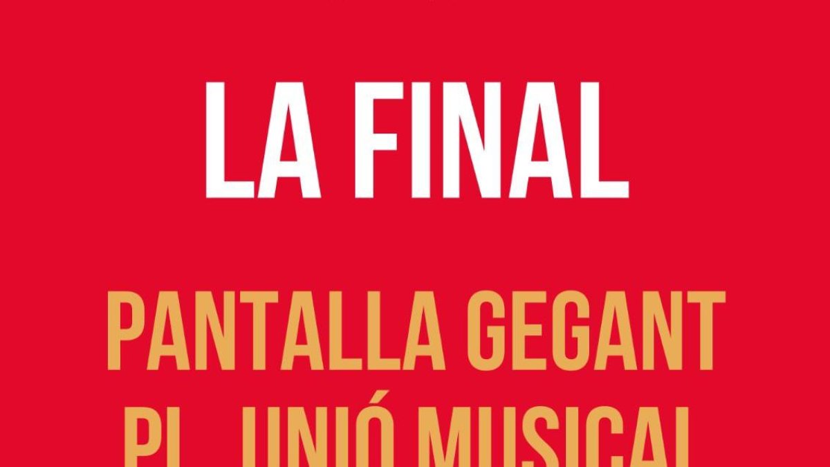 Cartel del evento