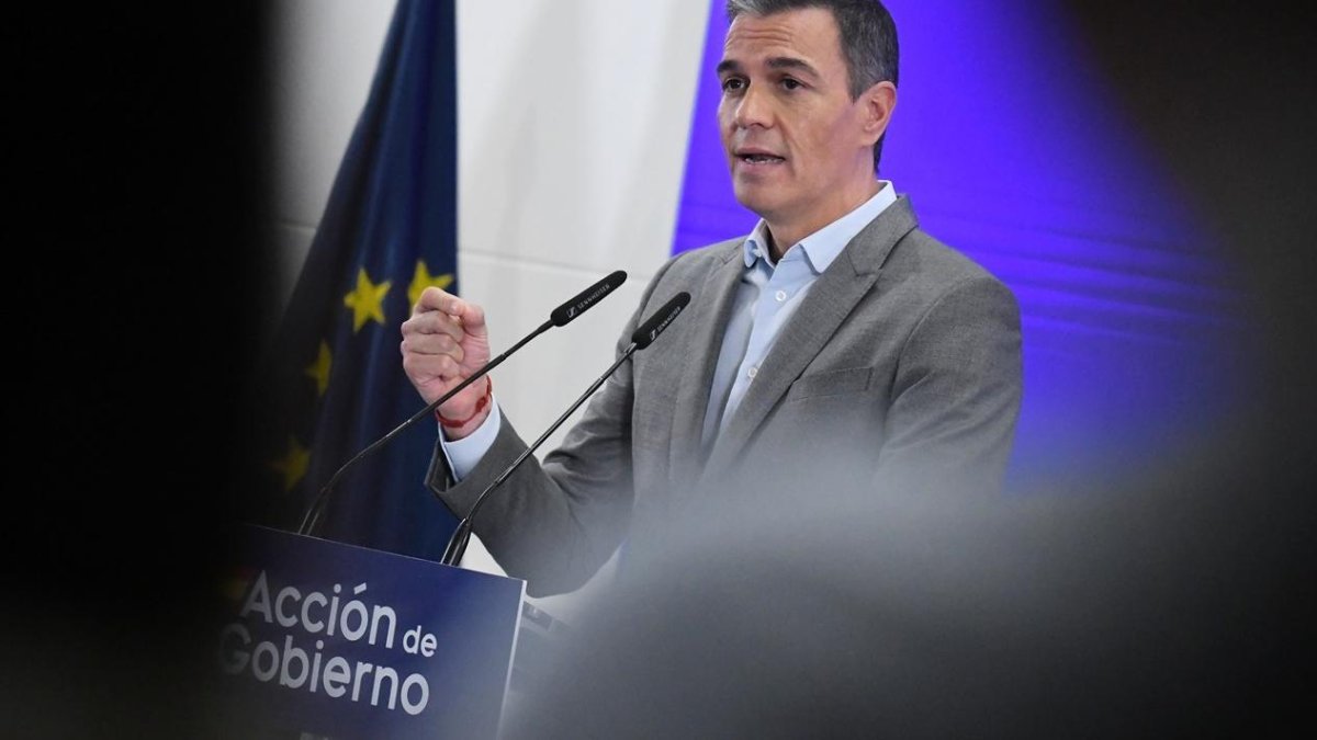 El presidente del Gobierno, Pedro Sánchez.