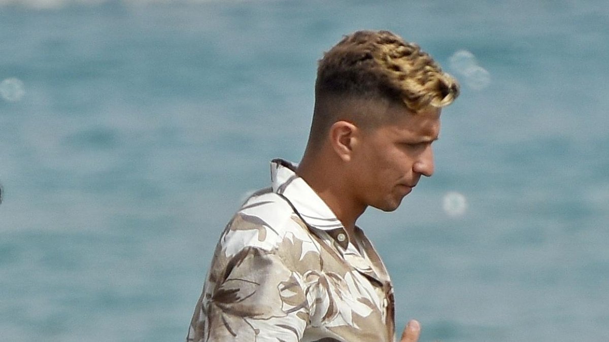 Gianluca, hijo del Cholo Simeone, en una imagen de 2021