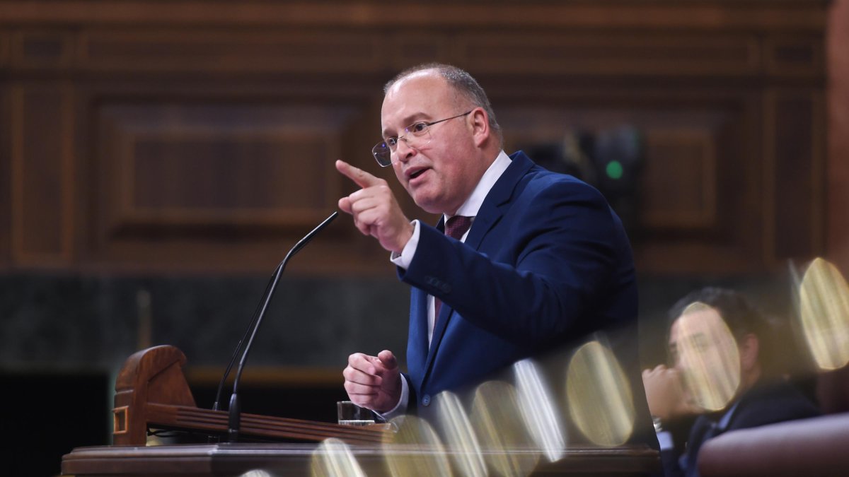 El portavoz del PP en el Congreso, Miguel Tellado