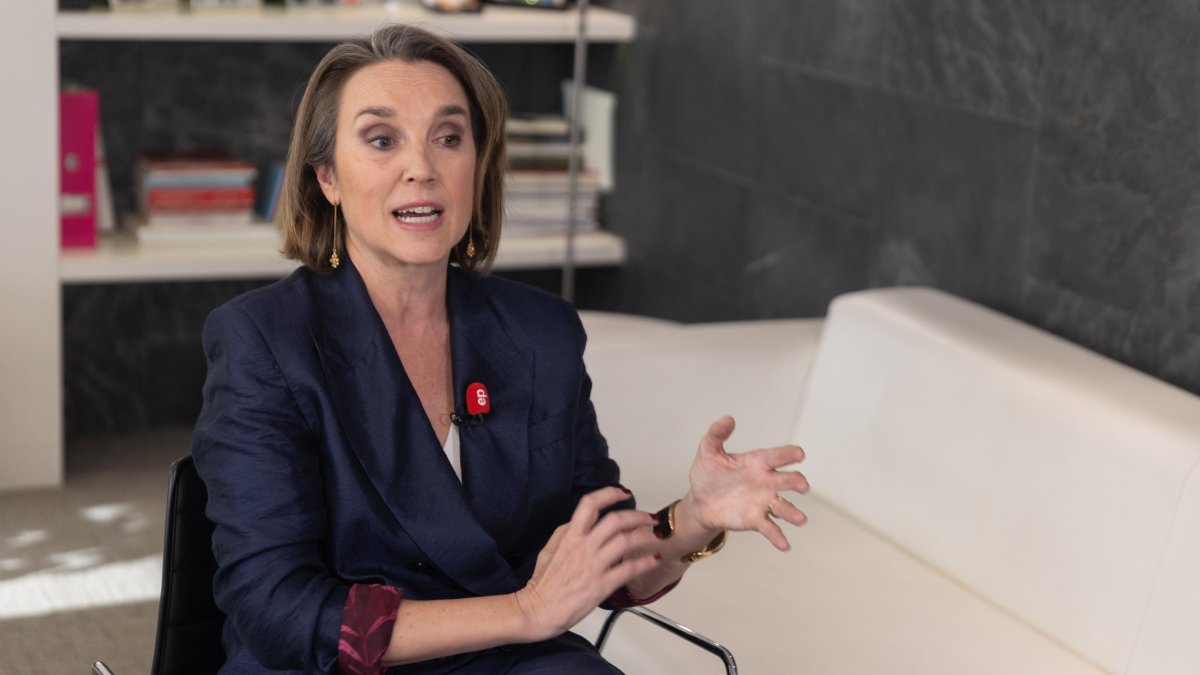 La secretaria general del PP, Cuca Gamarra