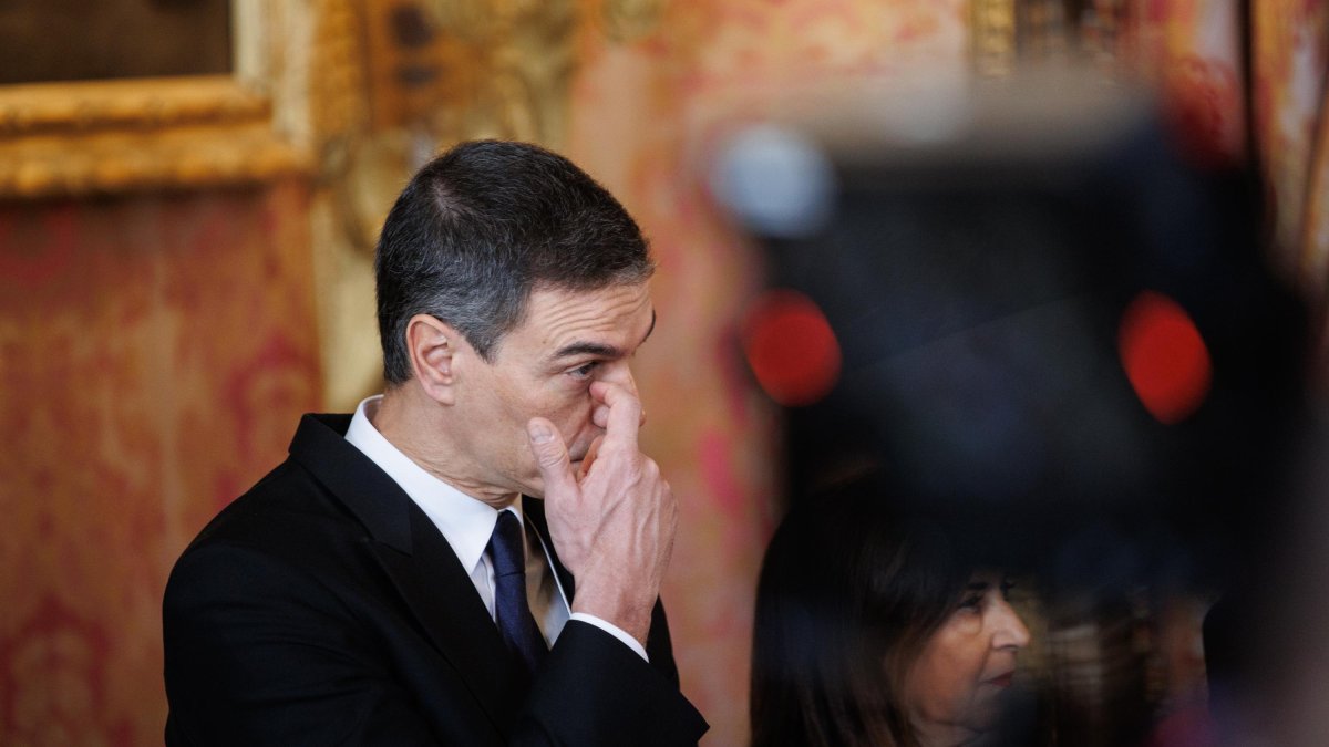 El presidente del Gobierno, Pedro Sánchez