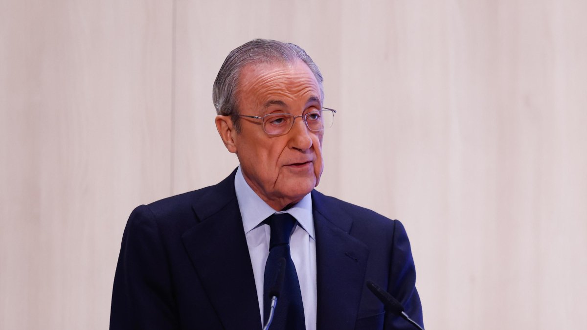 Florentino Perez Rodriguez, presidente del Real Madrid