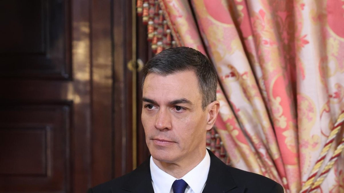 El presidente del Gobierno, Pedro Sánchez