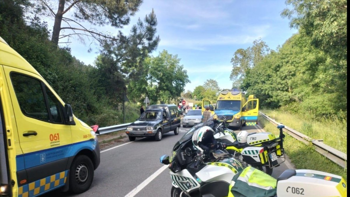 Imagen de archivo de un accidente de tráfico.