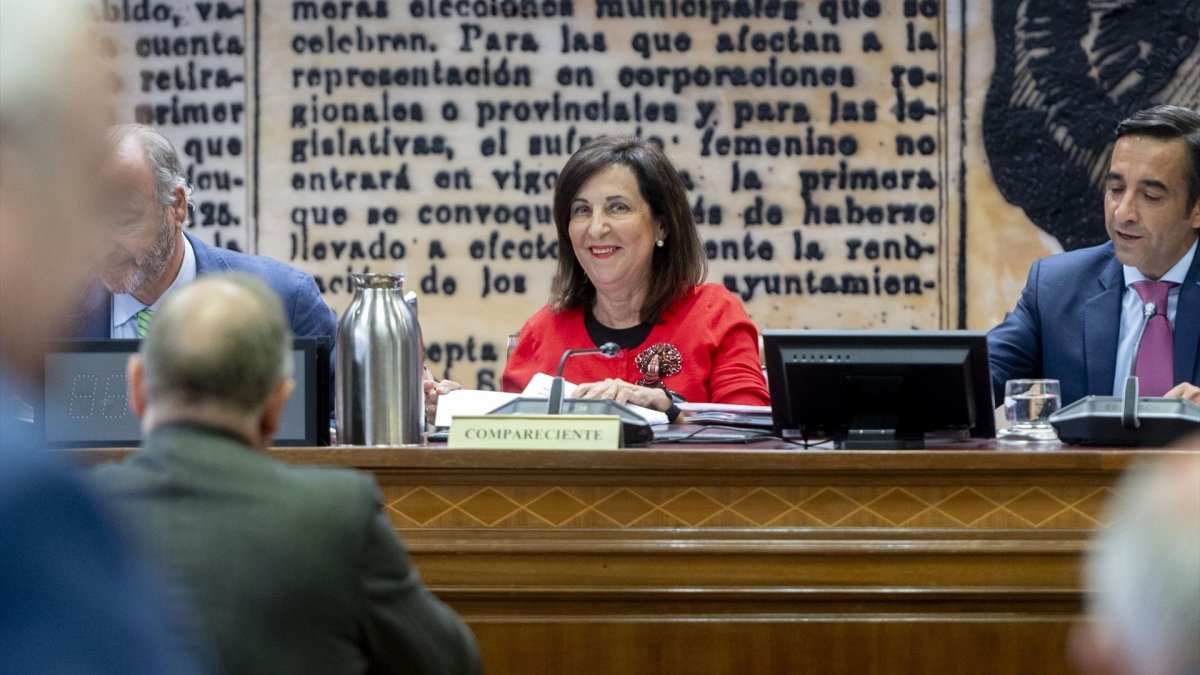 La ministra de Defensa, Margarita Robles