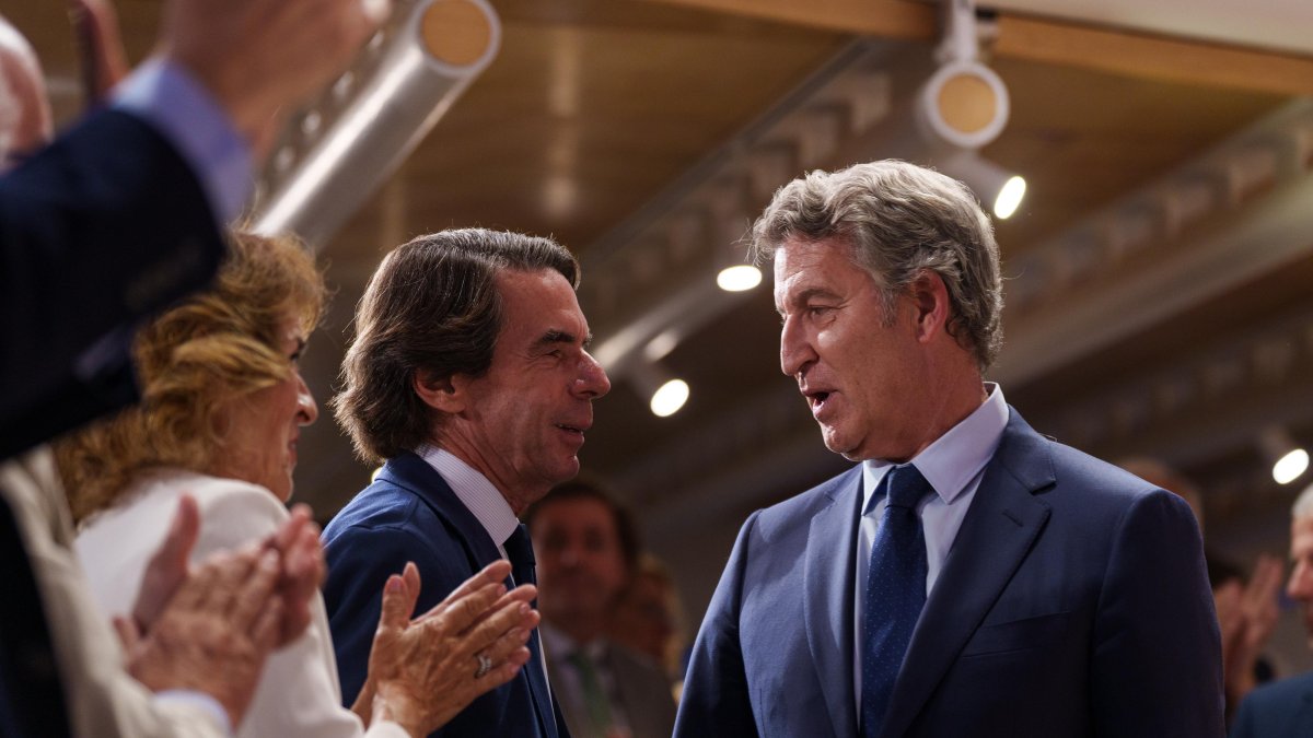EN DIRECTO | Feijóo utiliza una mítica frase de Aznar para reaccionar a la confirmación de que Sánchez se presentará a la reelección