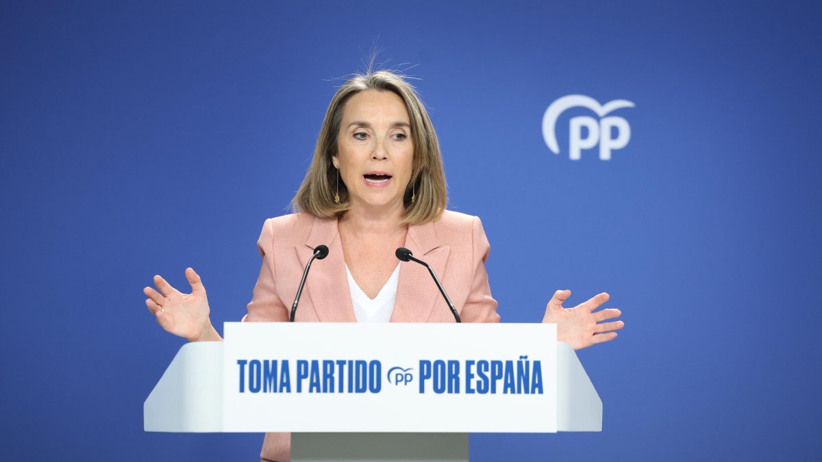 La vicesecretaria de Regeneración Institucional del PP, Cuca Gamarra