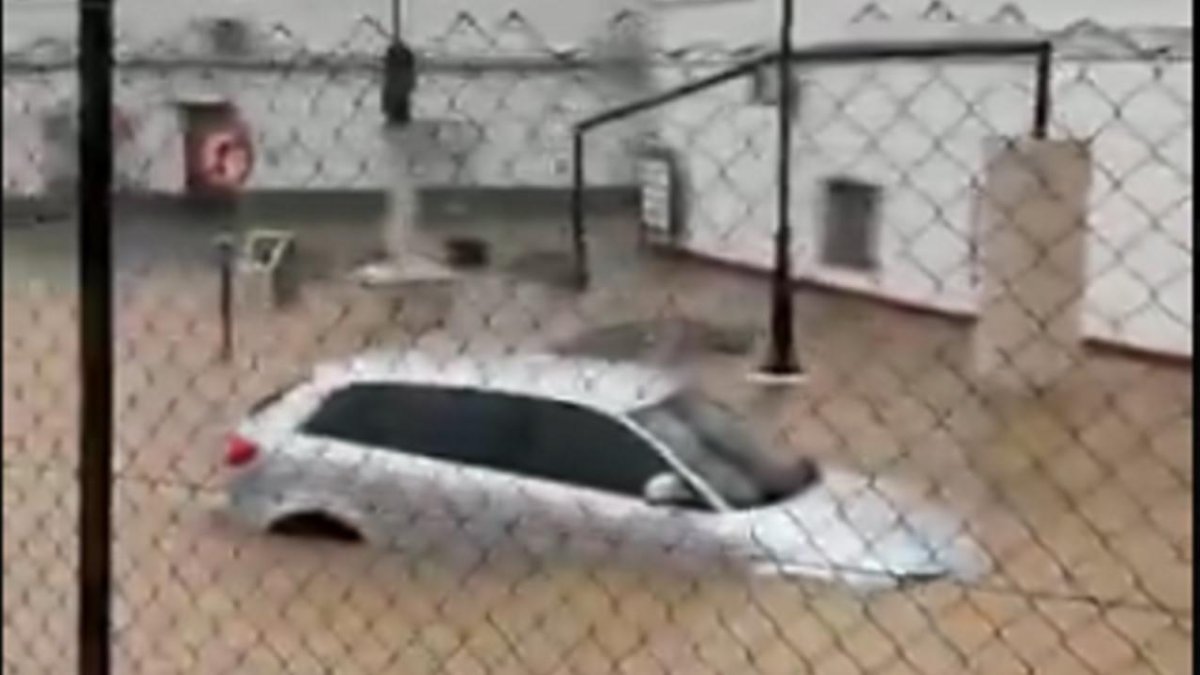 Inundaciones en la provincia de Huelva.