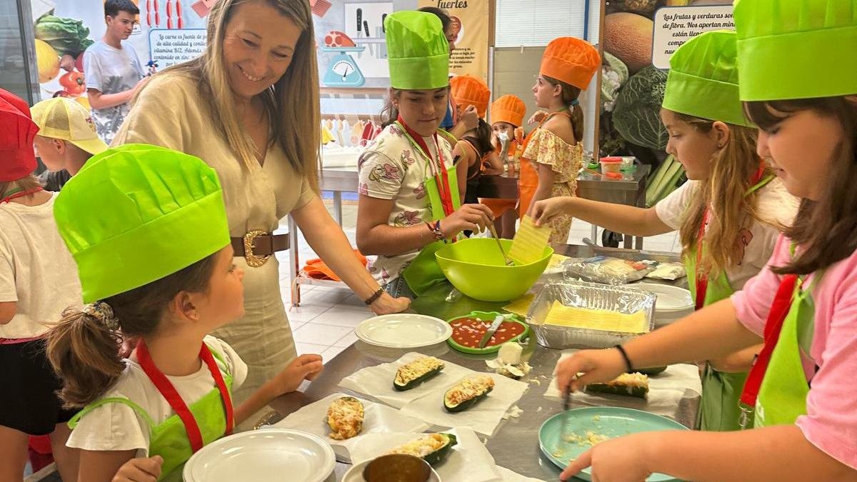 Actividad de cocina promovidos por el CERCA