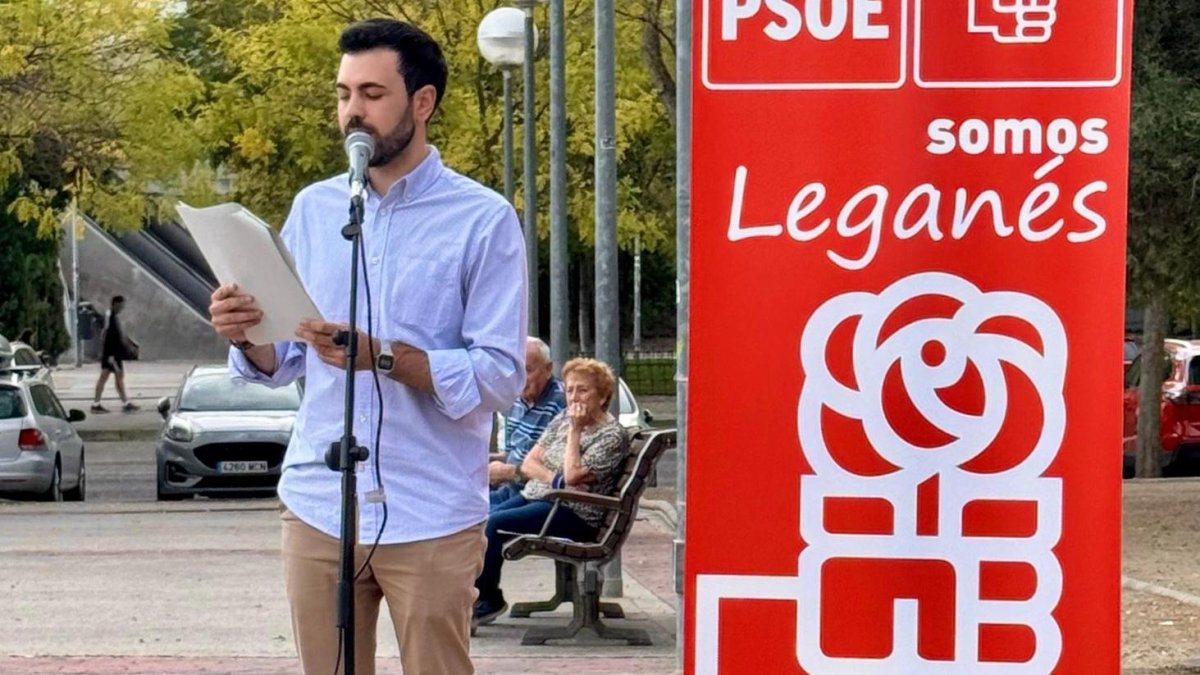 Miguel Recuenco, líder del PSOE de Leganés