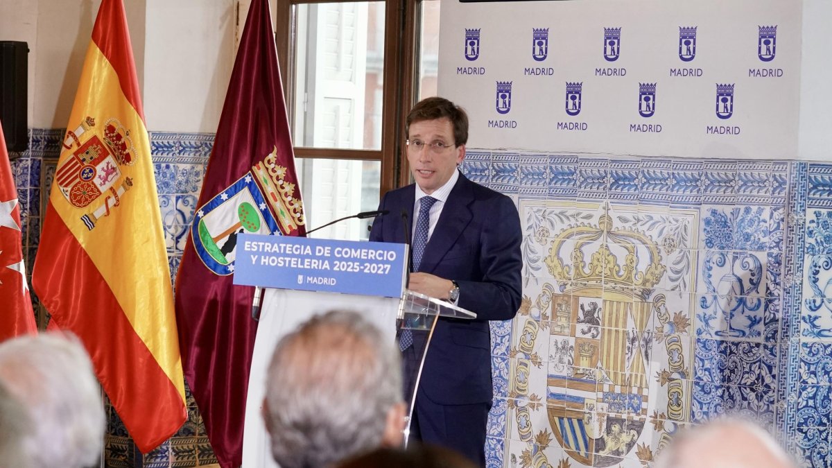 El alcalde de Madrid, José Luis Martínez Almeida