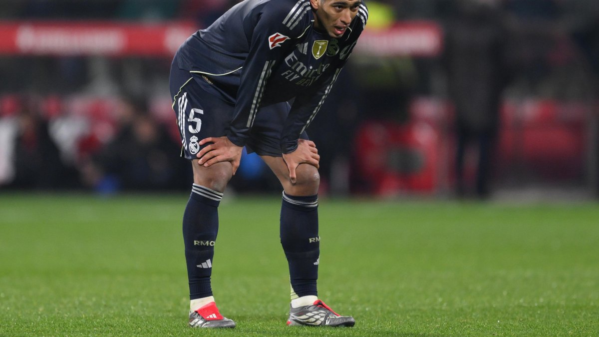 Jude Bellingham, en el partido ante el Girona