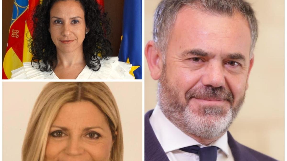 Los tres nuevos consellers del gobierno valenciano