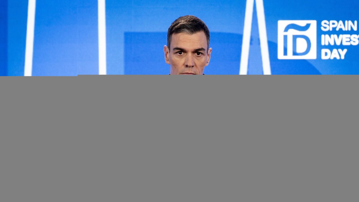 El presidente del Gobierno, Pedro Sánchez