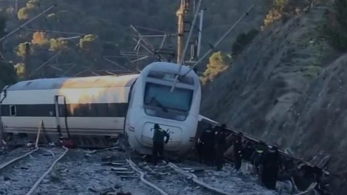 Accidente de trenes en Adamuz, Córdoba.
