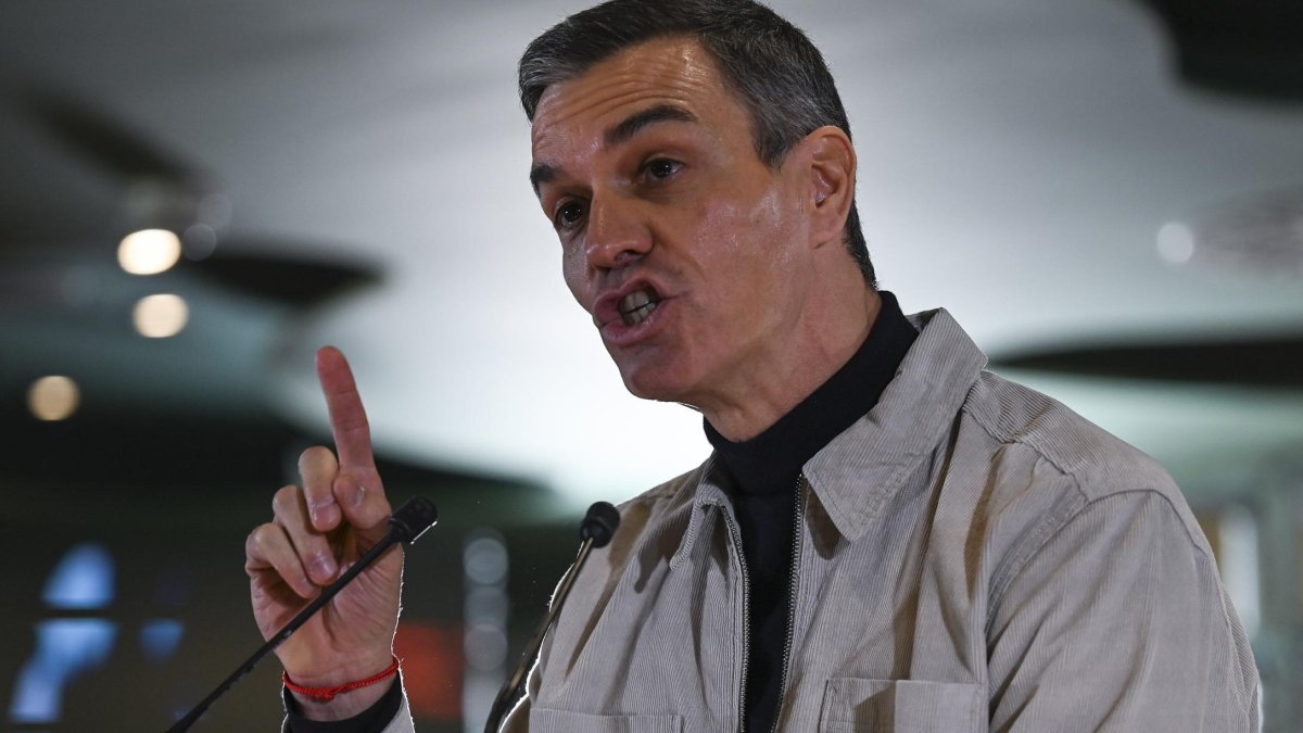 El secretario general del PSOE y presidente del Gobierno, Pedro Sánchez