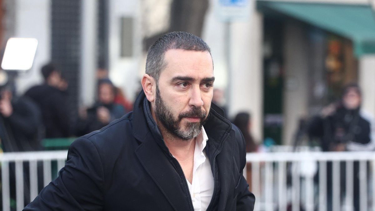 El empresario Víctor de Aldama a su llegada al Tribunal Supremo.