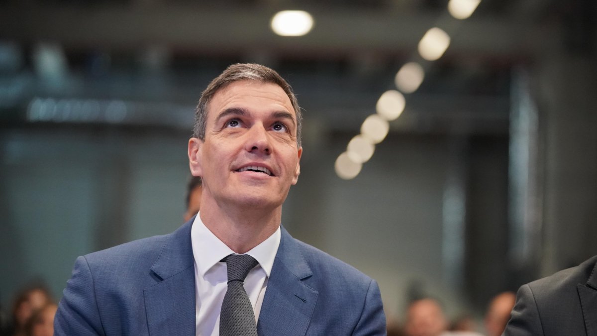 El presidente del Gobierno, Pedro Sánchez