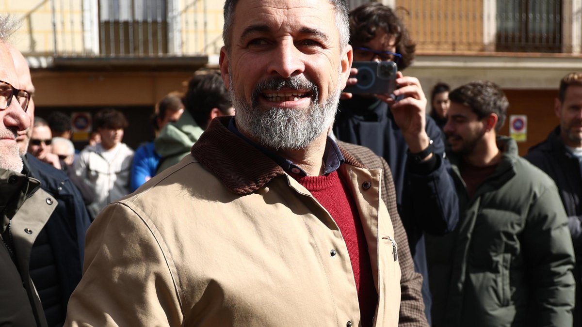 El presidente de VOX, Santiago Abascal