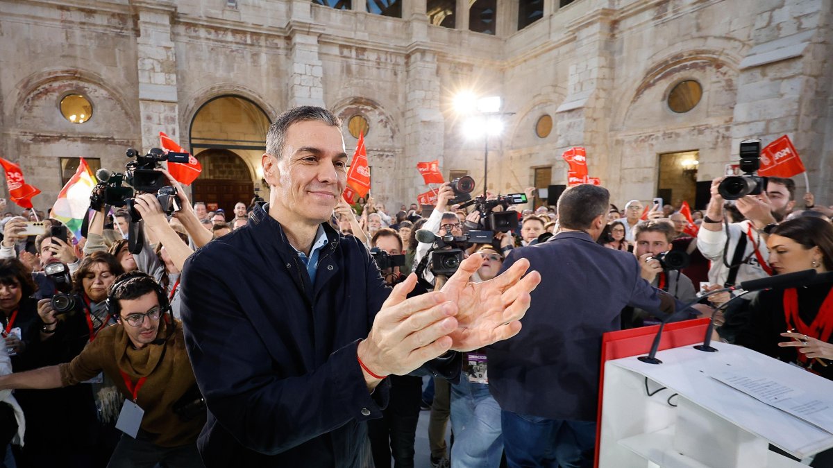 El presidente del gobierno, Pedro Sánchez