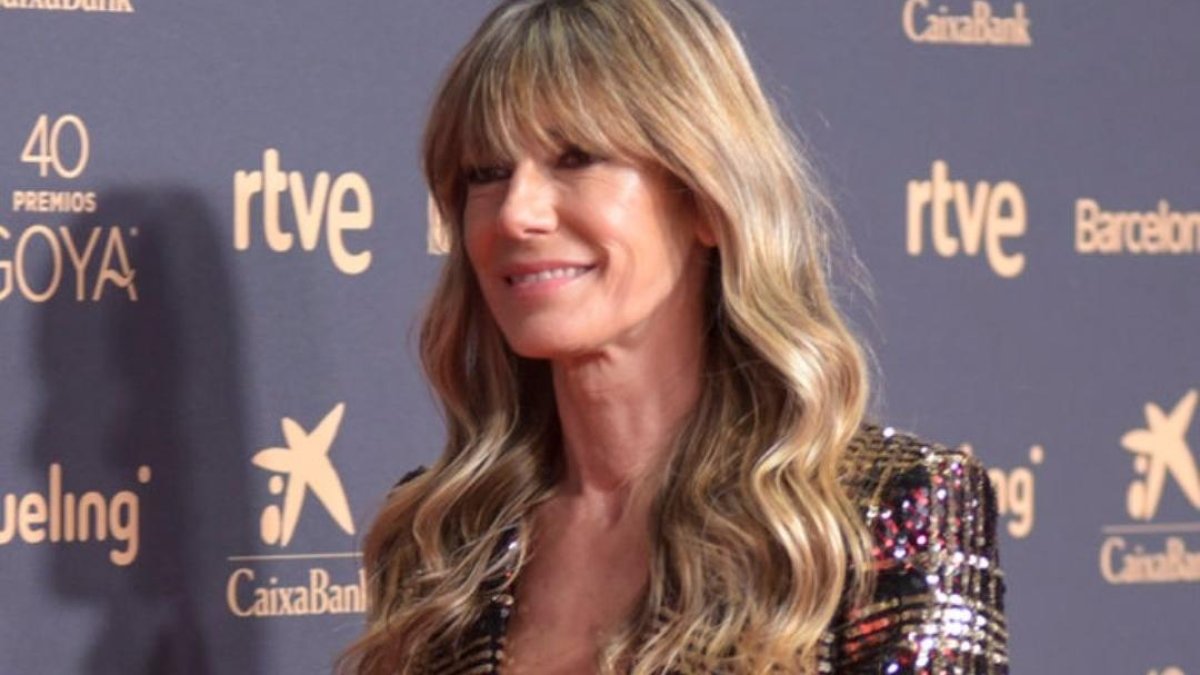 Begoña Gómez, esposa de Pedro Sánchez, en los Goya 2026